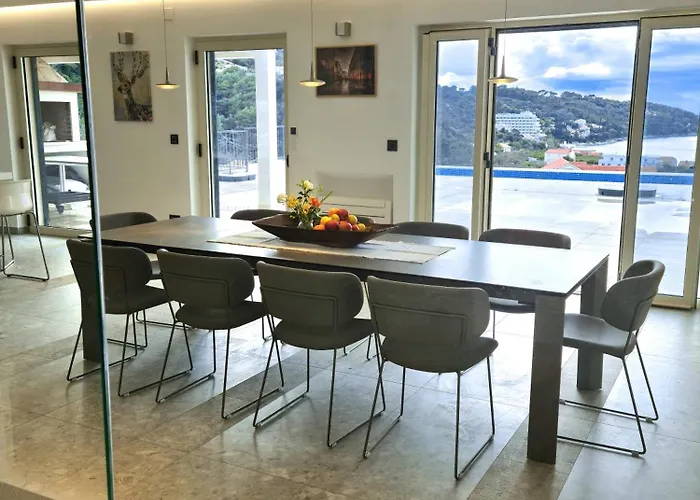 Magnificent New Tofta On Lopud, Croatia. Sea Views From The Infinity Pool