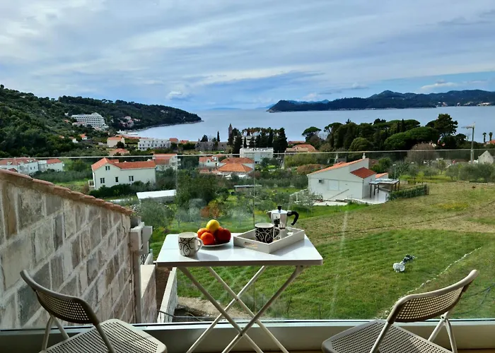 Magnificent New Tofta On Lopud, Croatia. Sea Views From The Infinity Pool *