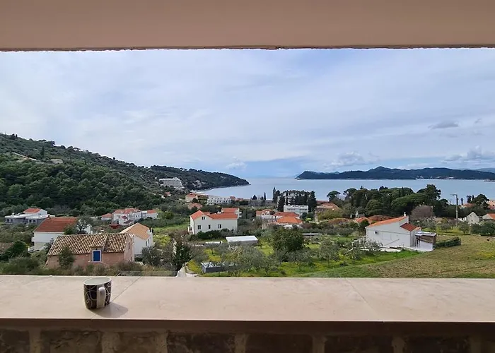 Magnificent New Tofta On Lopud, Croatia. Sea Views From The Infinity Pool * 로푸드