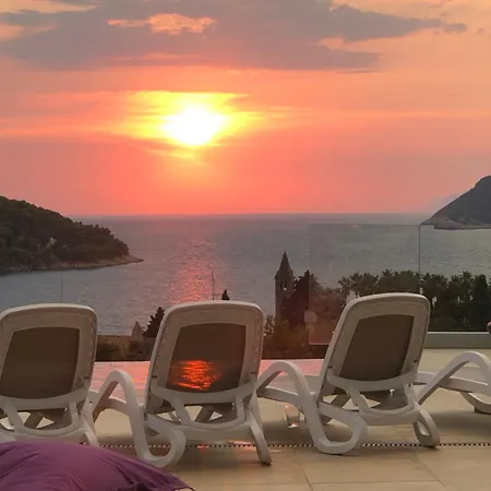 Magnificent New Tofta On Lopud, Croatia. Sea Views From The Infinity Pool Villa *