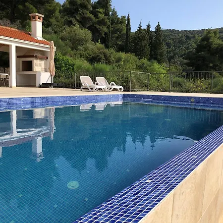 Magnificent New Tofta On Lopud, Croatia. Sea Views From The Infinity Pool Villa Lopud