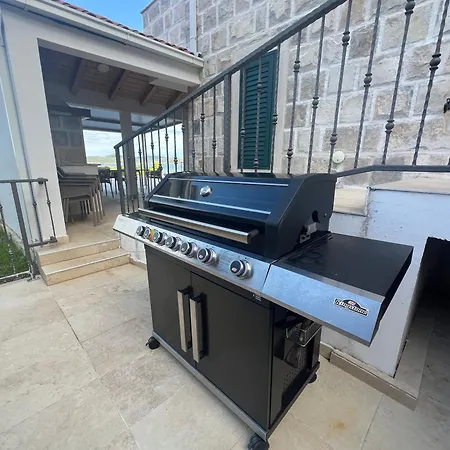 Villa Magnificent New Tofta On Lopud, Croatia. Sea Views From The Infinity Pool *